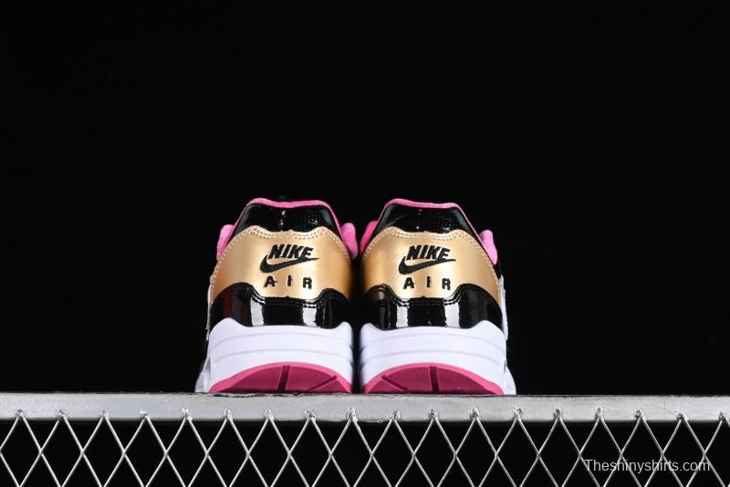 Nike Air Max 1 Premium Retro Running Shoes with Half-Sole Air Cushion - HJ3966-100