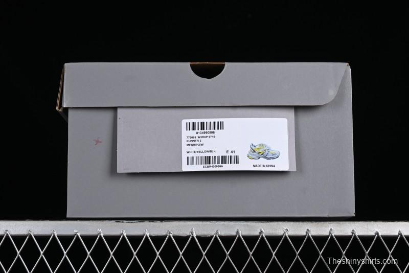 Balenciaga Runner Kith Four Color Retro Casual Shoes - W3RXP9710