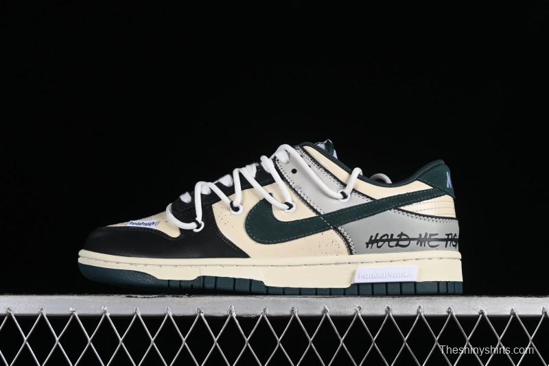 Nike Dunk Low Panda Prank Universe Exploration - Star Trek Mocha SB Strap Low-top Casual Sneakers - FQ8080-133