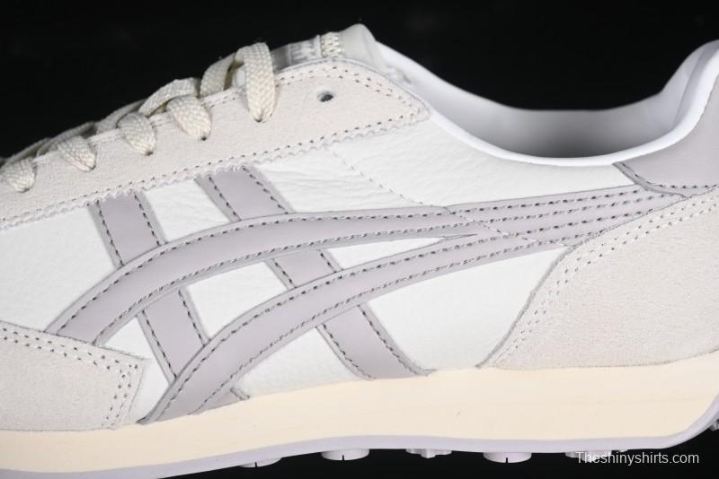 Classic Onitsuka Tiger Mexico 66 Shoes – White & Grey Minimalist Design