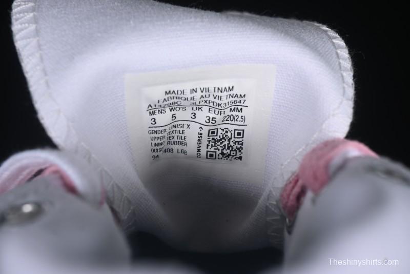 Converse Chuck 70 Valentine's Day Rose High Top Casual Sneakers - A14798C