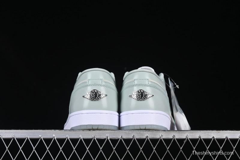 Nike Air Jordan 1 Low AJ1 Amber Green Low-Top Casual Sneakers - HF4078-100