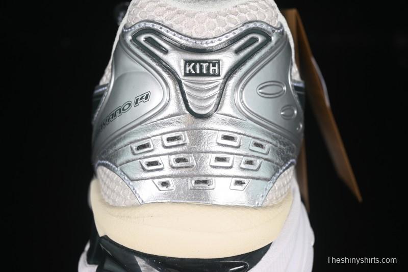 Asics Gel-Kayano 14 Running Shoes with FF BLAST PLUS Cushioning and 3D Visible GEL - 1203A566-100