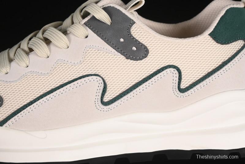 ECCO Chunky Sole Waffle Retro Running Shoes - 63093901002