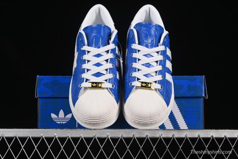 Adidas Bape Superstar JR2702 Shell Toe Casual Sneakers - JR2702