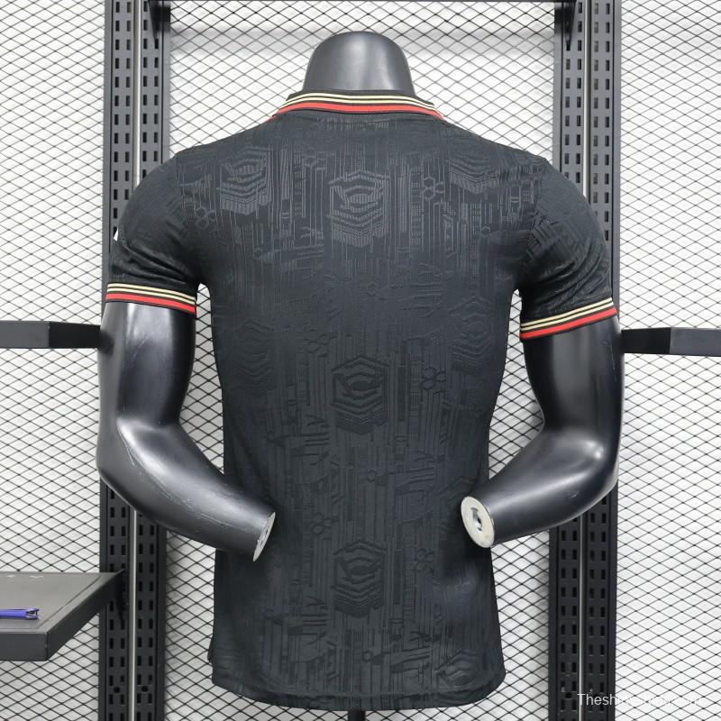 Player Version 25/26 Arsenal Black POLO Jersey