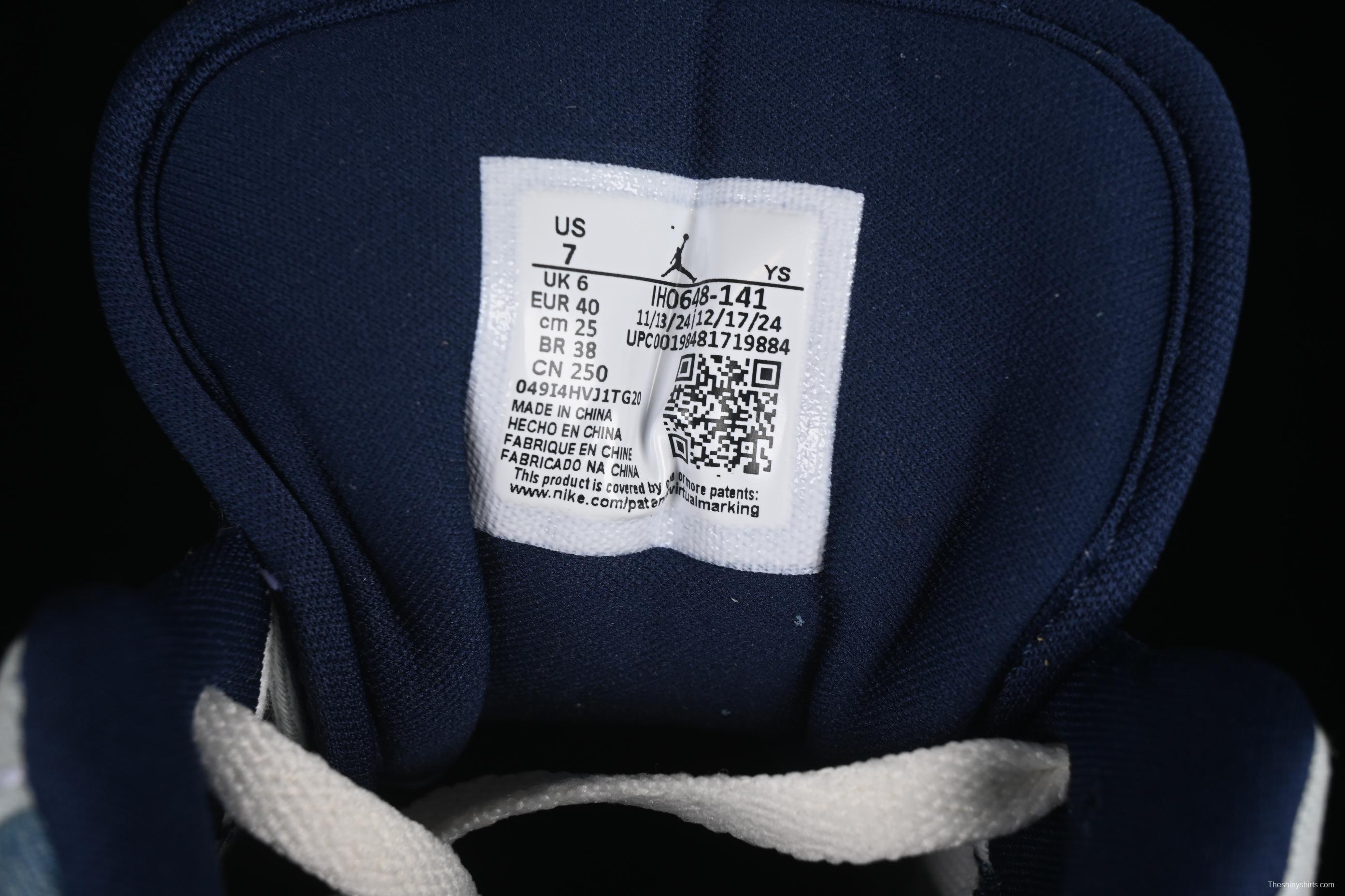 Nike Air Jordan 1 Low "Canadian Tuxedo" Basketball Shoes - IH0648-141