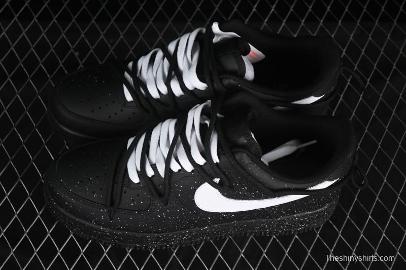 Nike Air Force 1'07 Low White Starry Splatter Casual Sneakers - ZH0316-090
