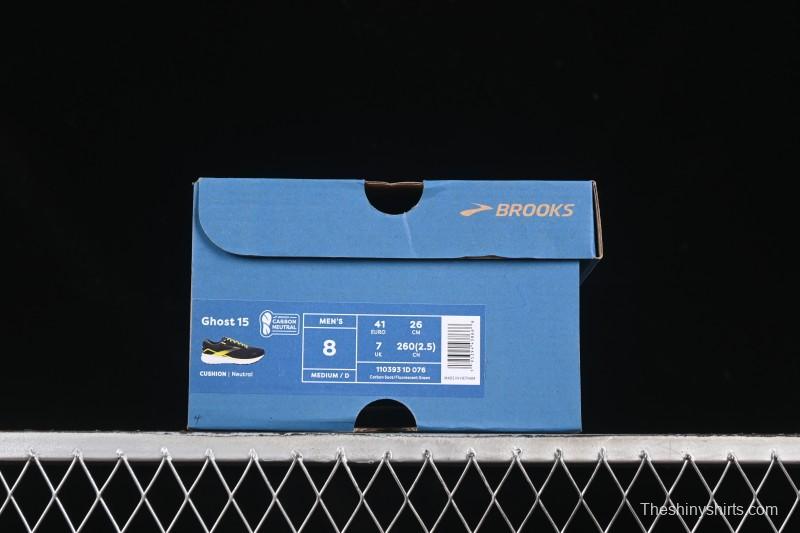 Brooks Ghost 15 Low-Cut Breathable Cushioned Support Casual Running Shoes - 1103931D076