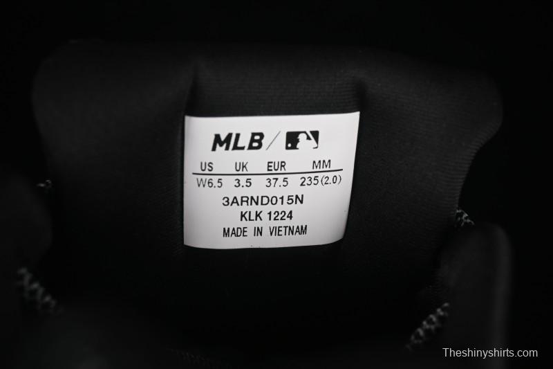 New York Yankees MLB Dome Runner Thick Sole Hollow Out Height Increasing Casual Running Shoes - 3ARND015N50BKS