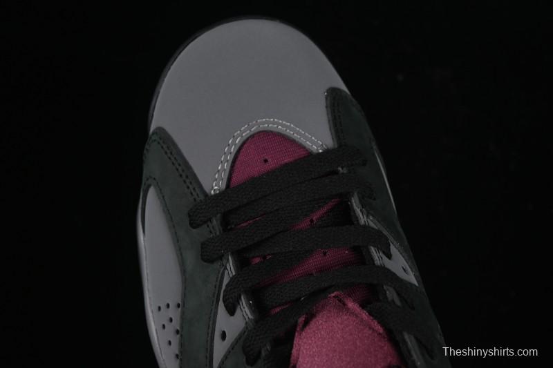 Nike Air Jordan 6 Retro Bordeaux Premium Suede Sneakers - CT8529-063