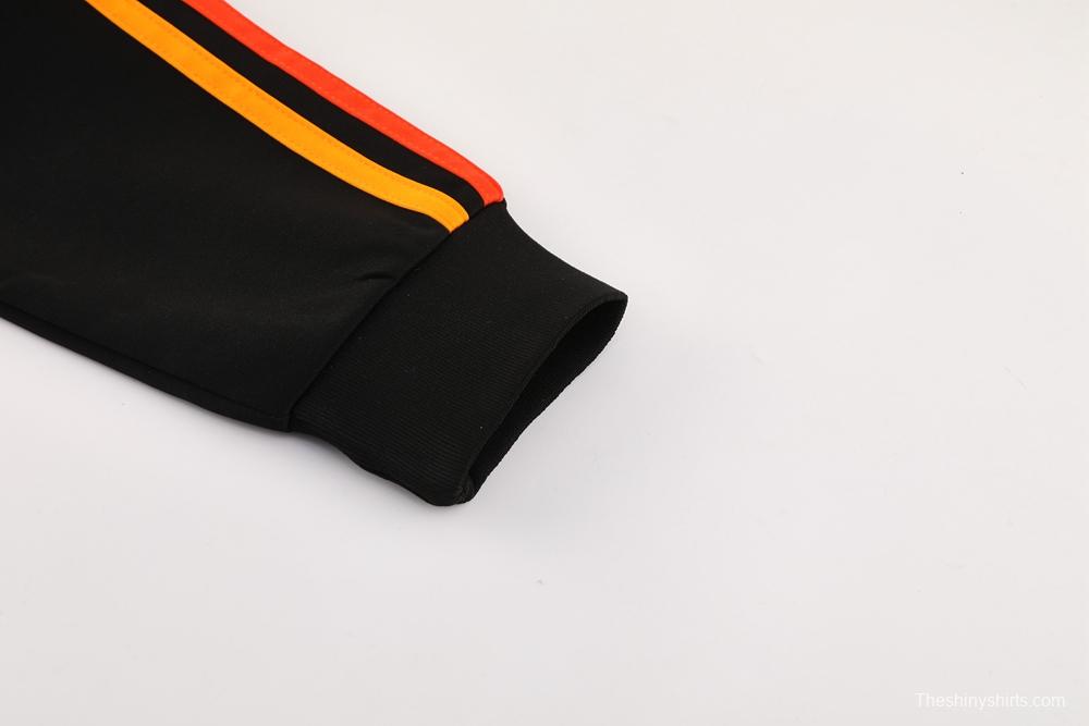 25/26 Arsenal Black Full Zipper Jacket + Long Pants