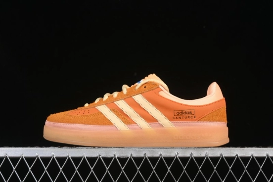 Adidas Bad Bunny x Adidas Gazelle Indoor Retro Casual Slip-Resistant Wear-Resistant Low-Top Sneakers - JS5050