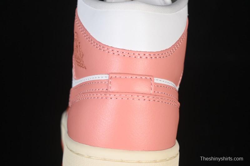 Nike Air Jordan 1 Mid AJ1 Orange Sunshine - DQ8426-180