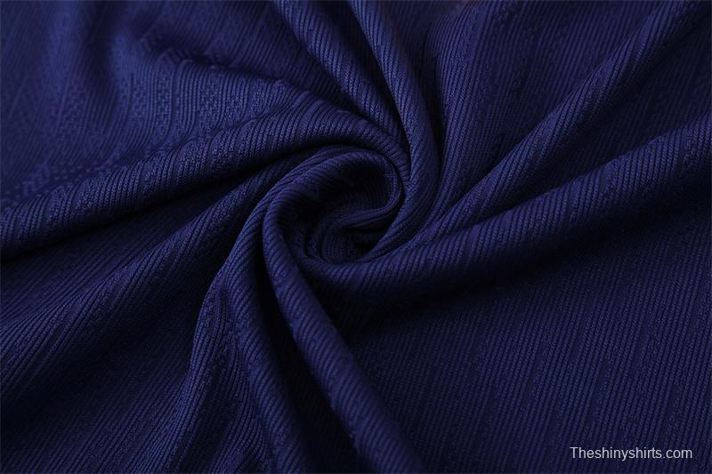 Player Version 25/26 Barcelona Royal Blue T90 Half Zipper Jacket+Long Pants