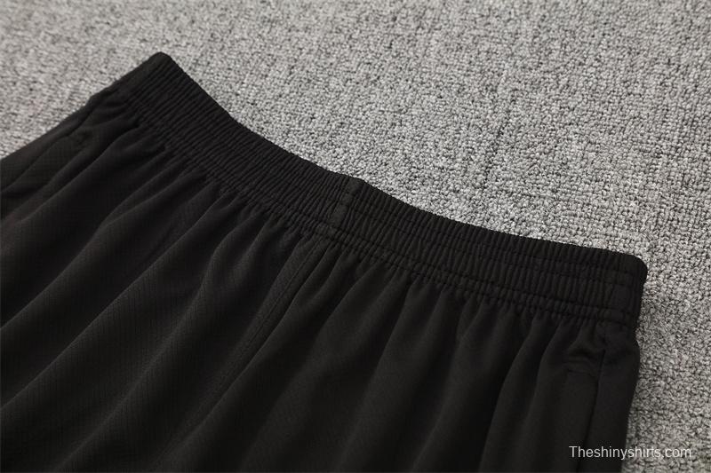 25/26 PSG Black T90 with XS Short Sleeve+Soccer Shorts