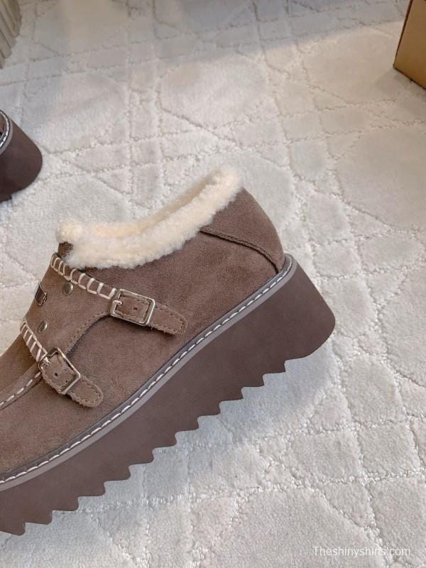 UGG 2025/SS Wool Warm Platform Casual Shoes - AS00300