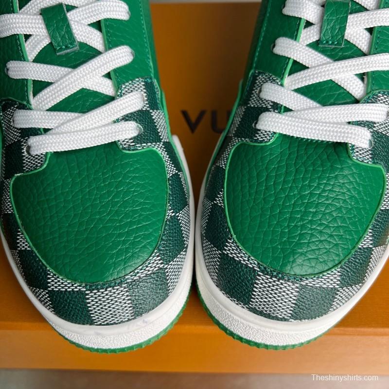 Louis Vuitton Signature Logo Casual Shoes with Imported Calfskin - YC