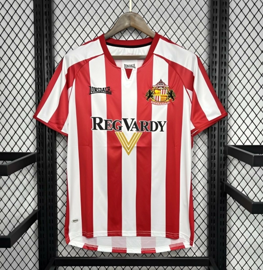Retro 05/06 Sunderland Home Jersey