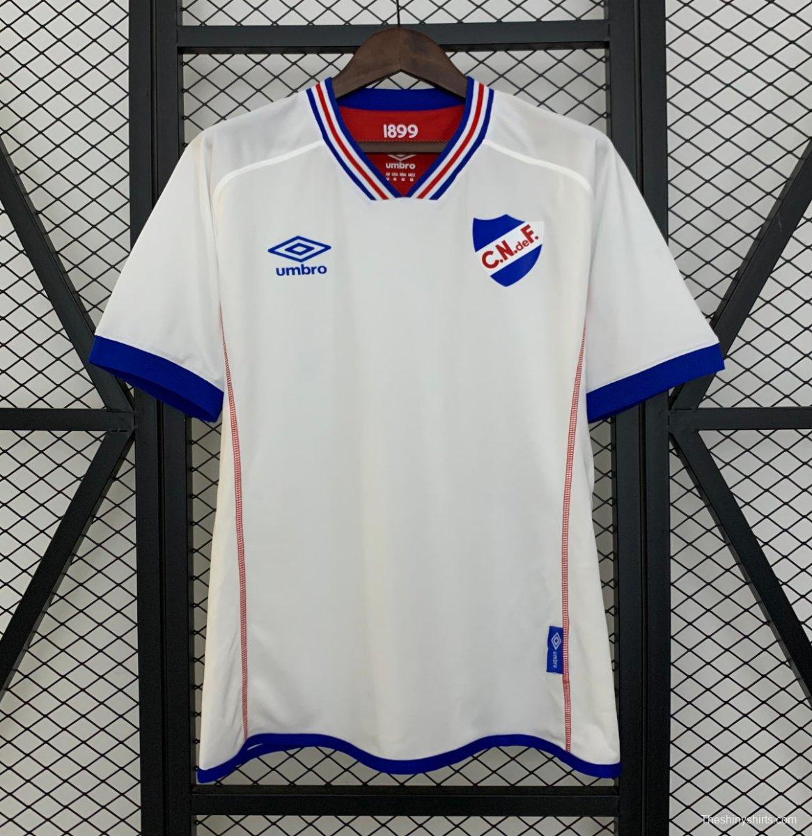 25/26 Uruguay Club Nacional White Pre-Match Jersey