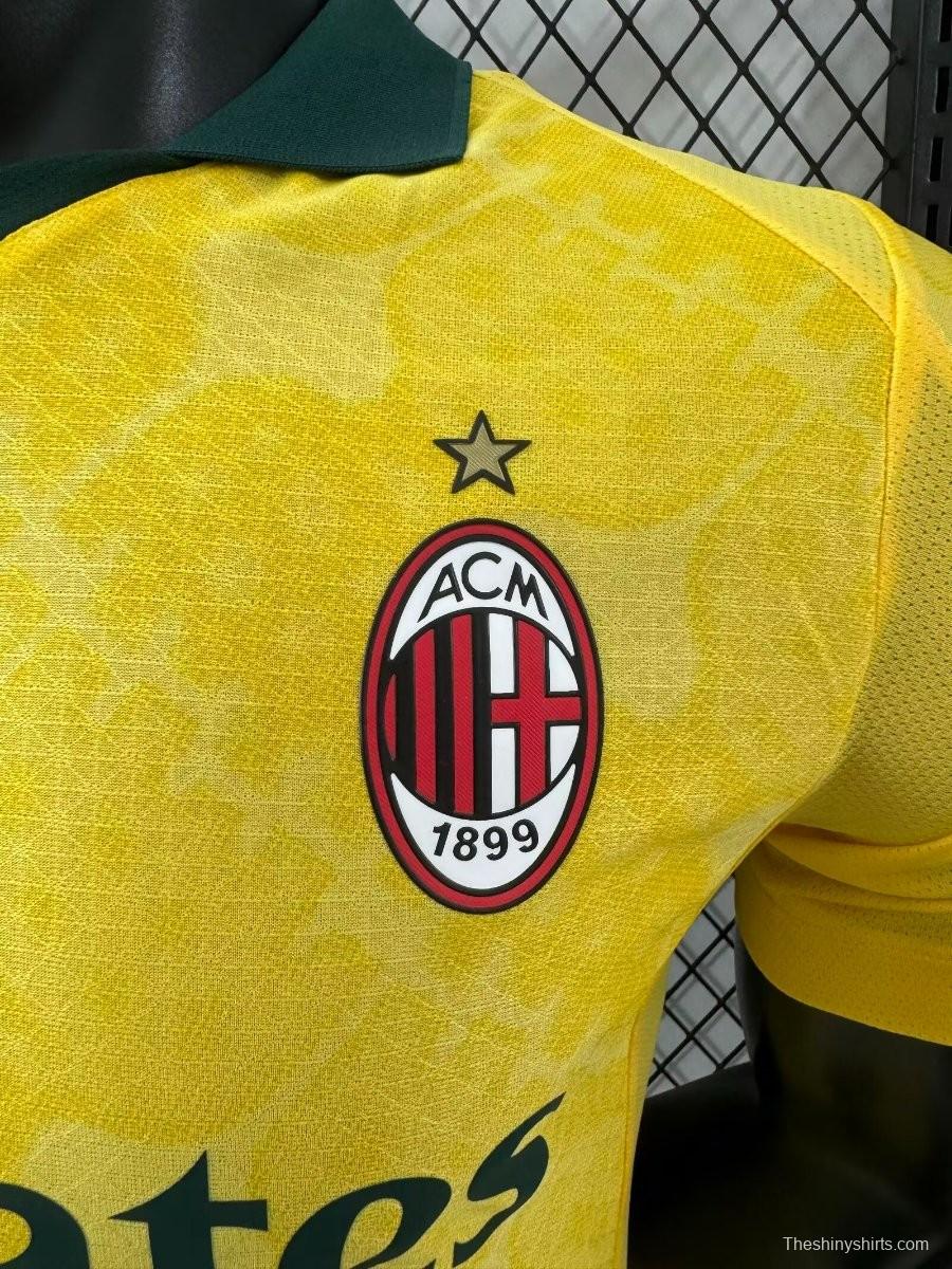 Player Version 25/26 AC Away Yellow Jersey