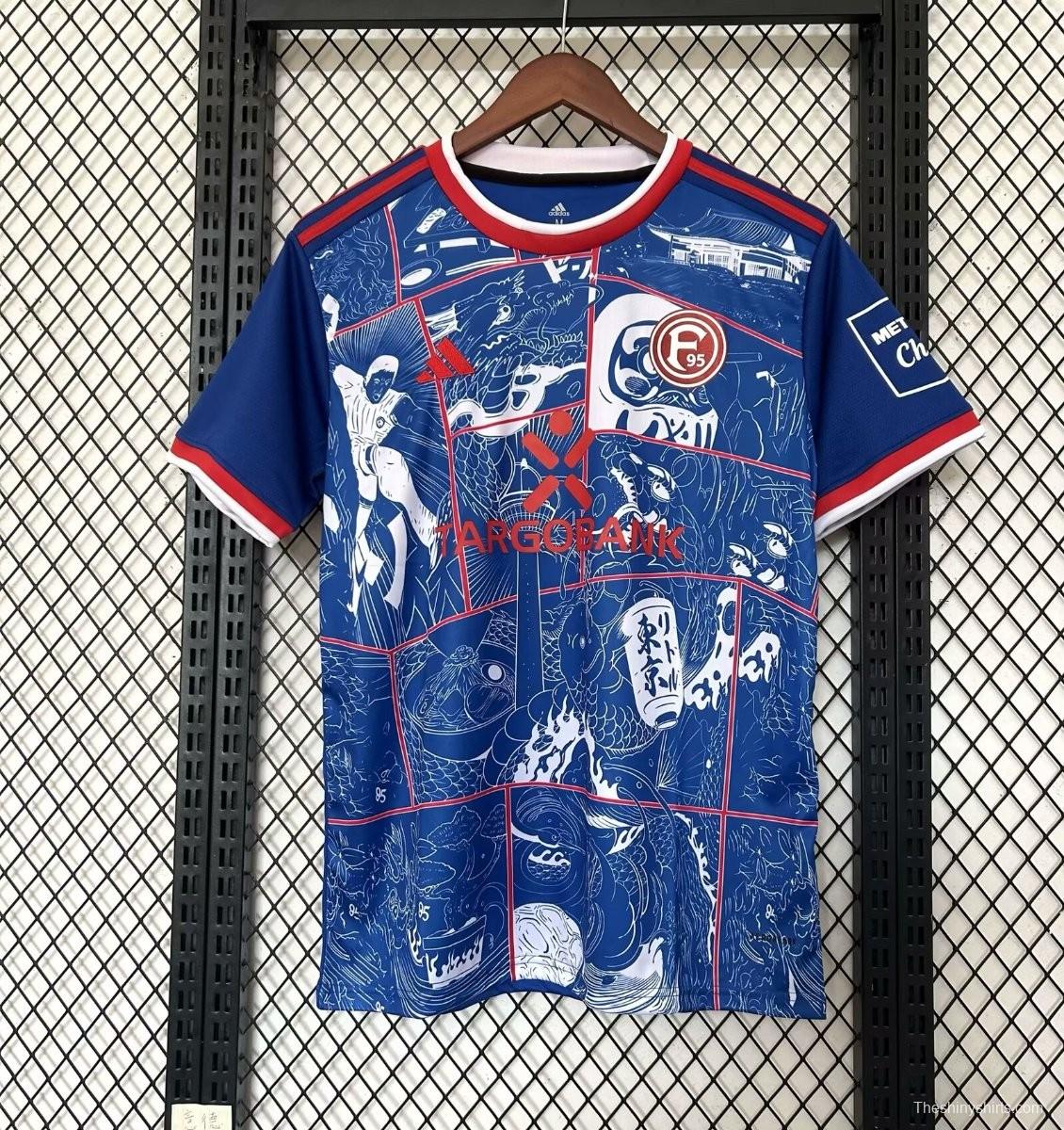 24/25 Fortuna Düsseldorf Daruma Blue Jersey