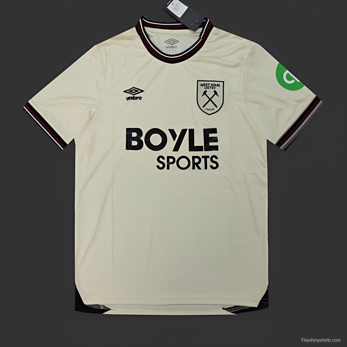 25/26 West Ham United Away Jersey
