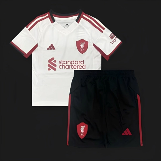 25/26 Kids Liverpool Away Jersey
