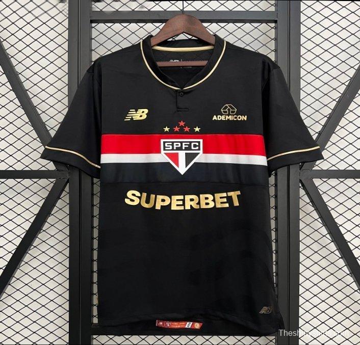 25/26 Sao Paulo Third Black Jersey