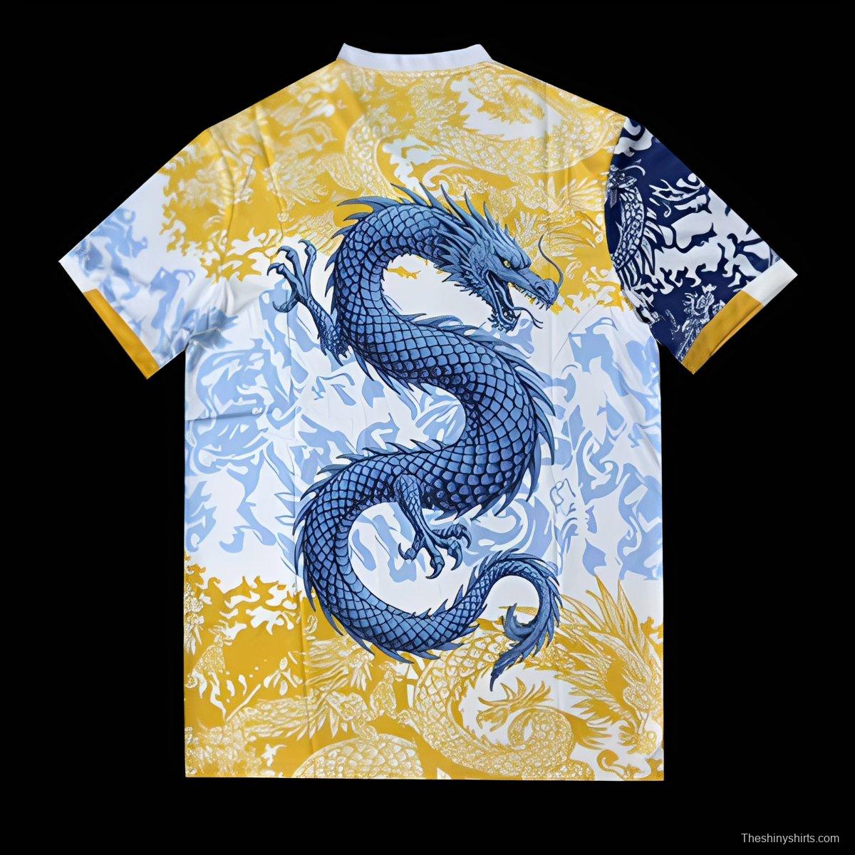25/26 FC Porto White with Chinese Dragon Jersey